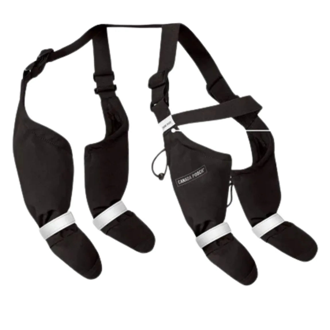 StriderGuard® – Botas impermeables para perros con tirantes