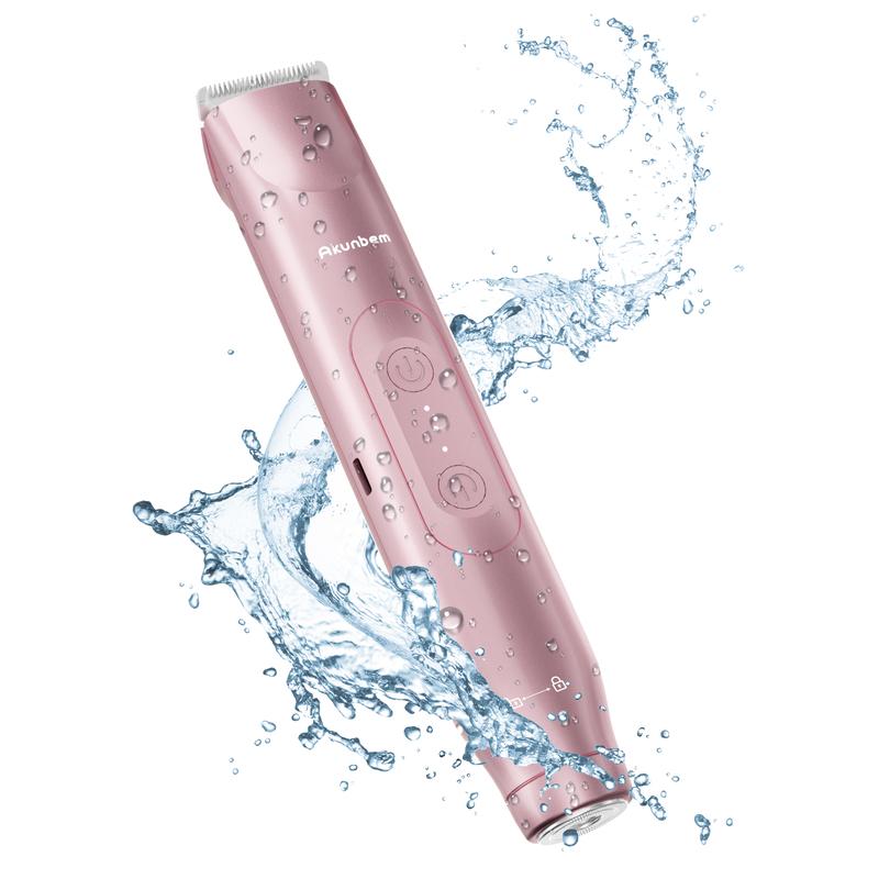 Akunbem - 2 in 1 Bikini Trimmer for Women