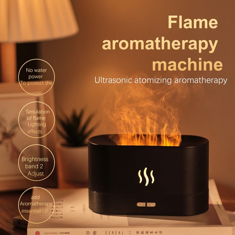 Flame Lamp Ultrasonic Humidifier